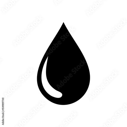 Water or liquid isolated icon graphic vector