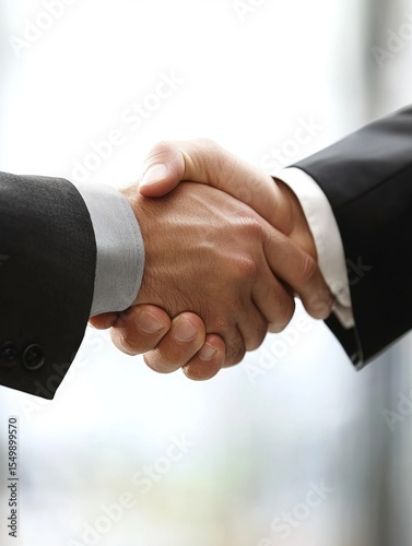 Business meeting handshake