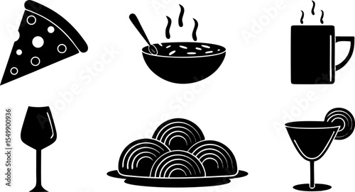 italian cuisine icons  black flat design  vector i (1).eps