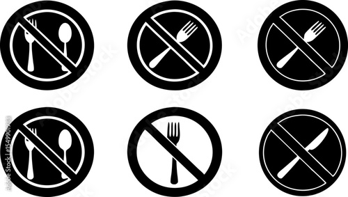 no food icon  do not eat icon  forbidden eat icon (1).eps