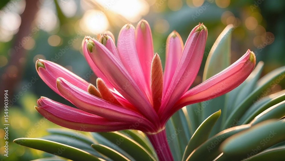 Fototapeta premium red and yellow flowers Kalanchoe pinnata