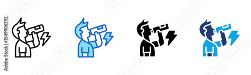 Energy Drink icon Multi Style Vector Illustration