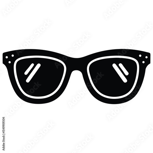 optometrist element isolated lens tint sample on white background