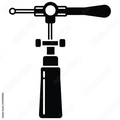 optometrist element isolated lensometer on white background