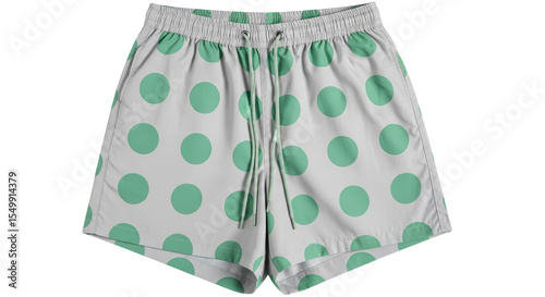 Isolated Polka Dot Shorts