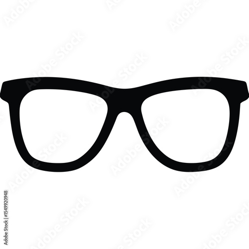 optometrist element isolated spectacle frame on white background