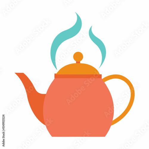 teapot isolated on white background