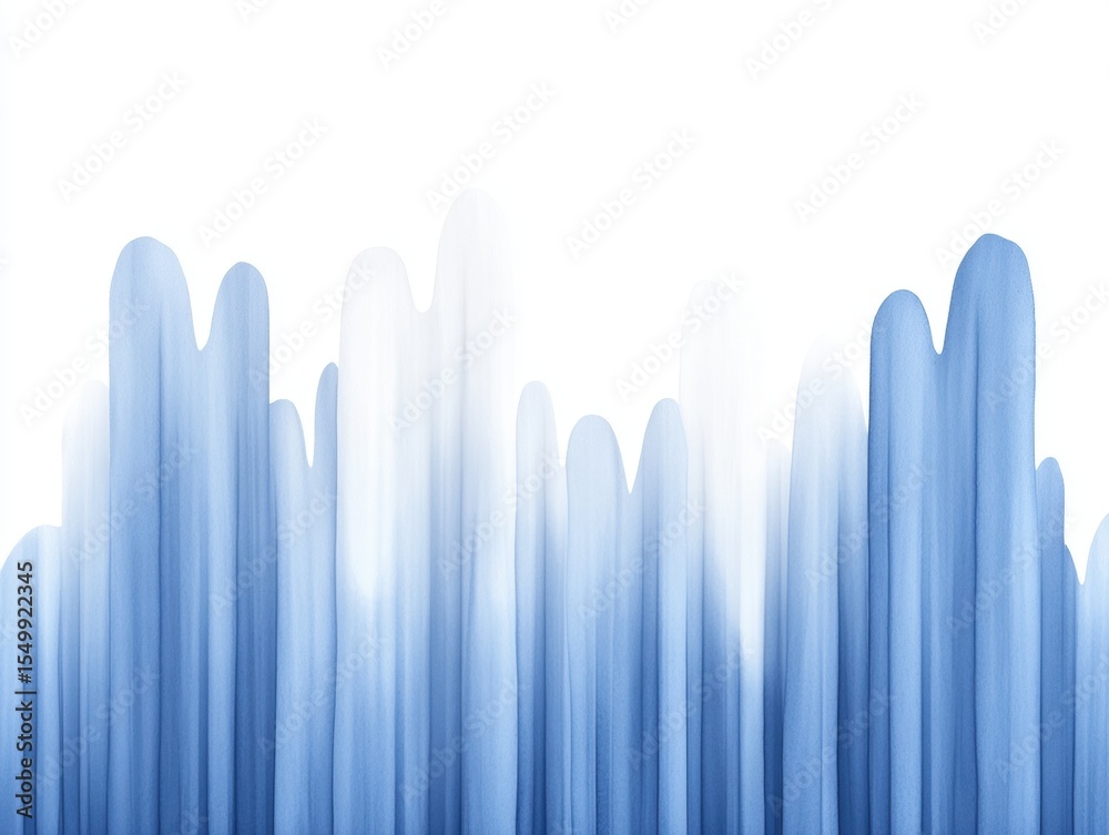 Fototapeta premium Abstract Flowing Shapes