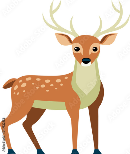 deer with a big nose