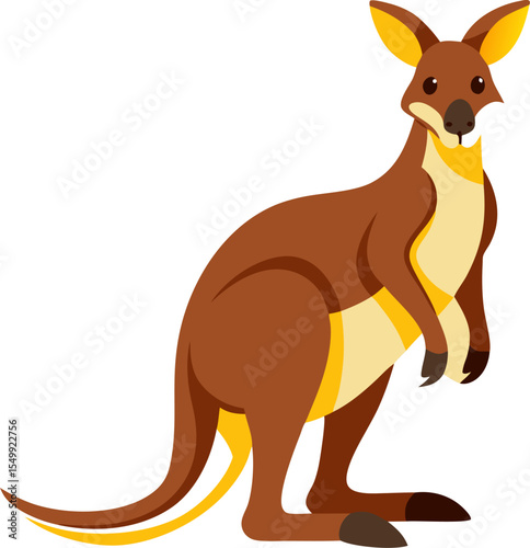 kangaroo with baby