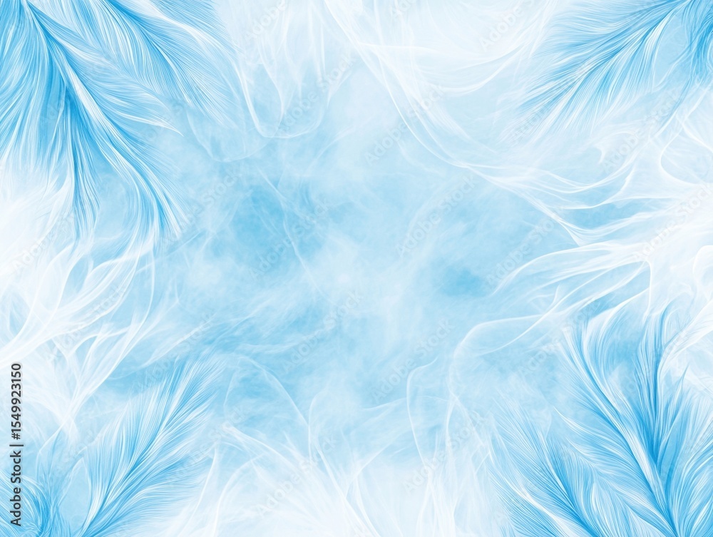 Obraz premium Abstract Light Blue Design