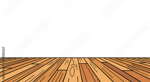 A Lively Animation of a Vibrant Sphere Bouncing Happily on a Wooden Surface