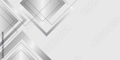 Abstract white background. Minimal geometric white light background abstract design. Abstract gray modern background with grey on light silver modern design. design for brochure, website, flyer.