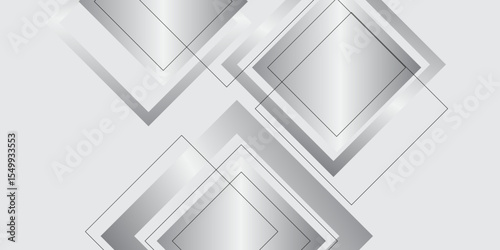 Abstract white background. Minimal geometric white light background abstract design. Abstract gray modern background with grey on light silver modern design. design for brochure, website, flyer.