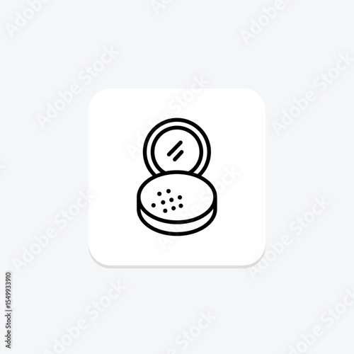 Loose Powder, vector, pixel perfect, illustrator file
