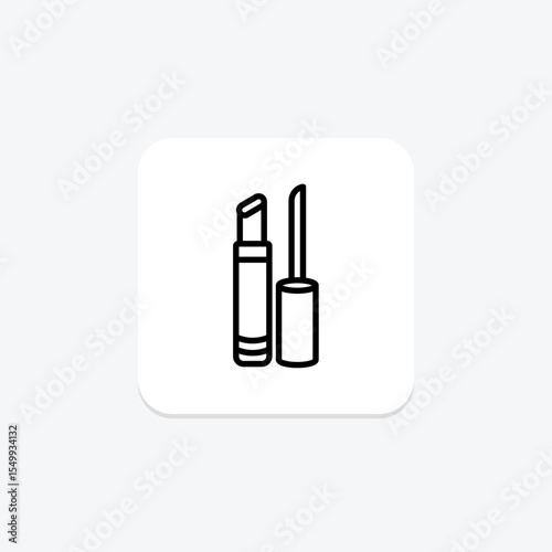 Eyeshadow Stick, vector, pixel perfect, illustrator file