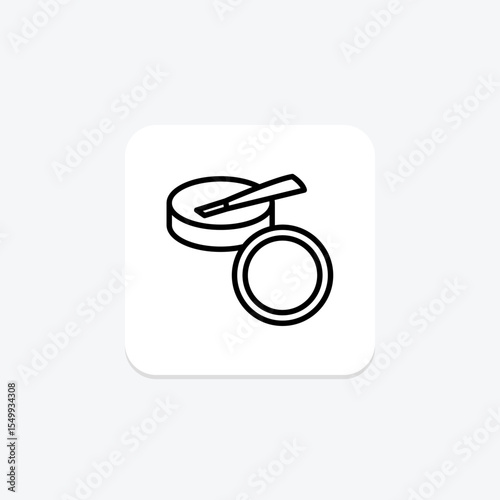 Brow Pomade, vector, pixel perfect, illustrator file