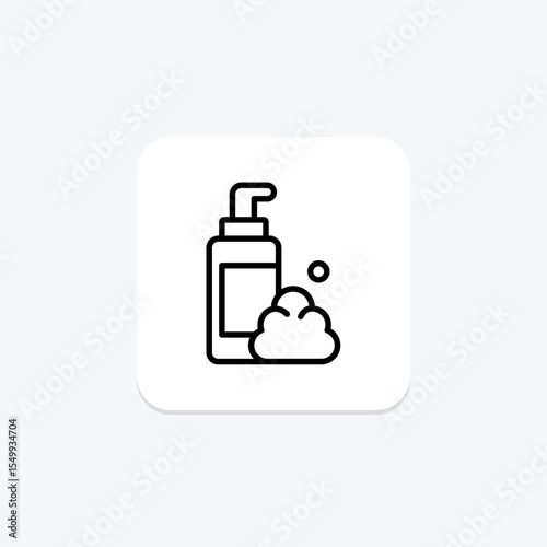Foam Cleanser, vector, pixel perfect, illustrator file