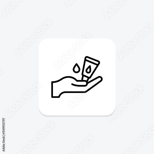 Hand Cream, vector, pixel perfect, illustrator file