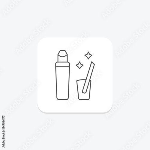 Lip Gloss, vector, pixel perfect, illustrator file