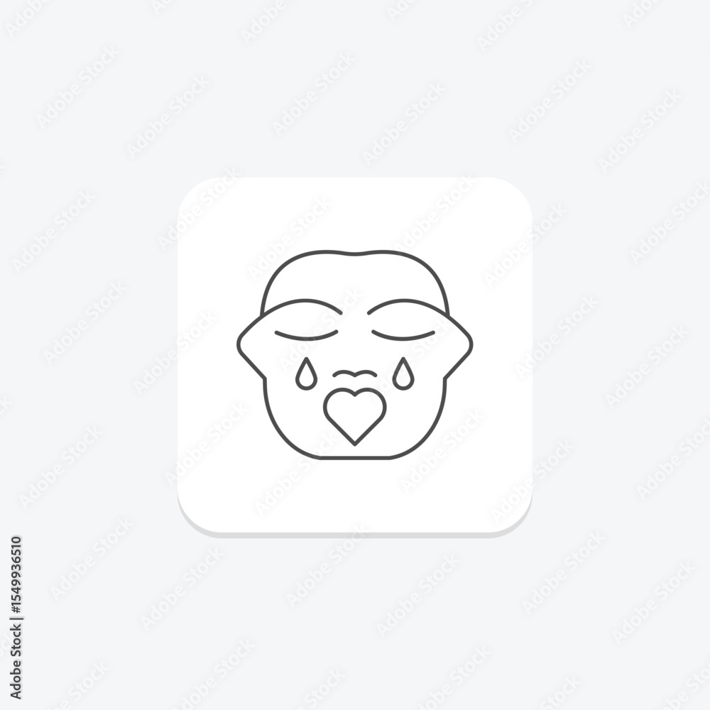 Obraz premium Cream Blush, vector, pixel perfect, illustrator file