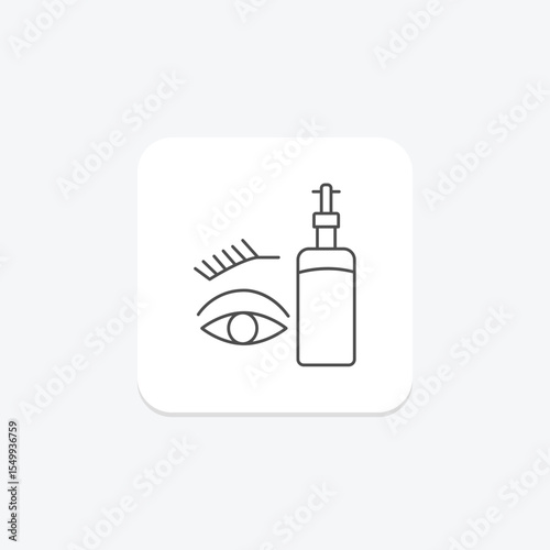 Brow Gel, vector, pixel perfect, illustrator file