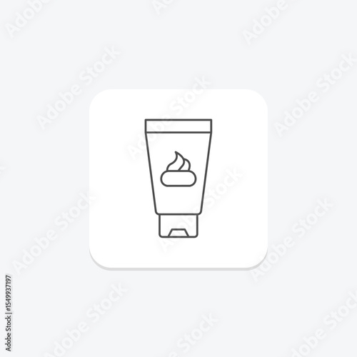 Body Cream, vector, pixel perfect, illustrator file
