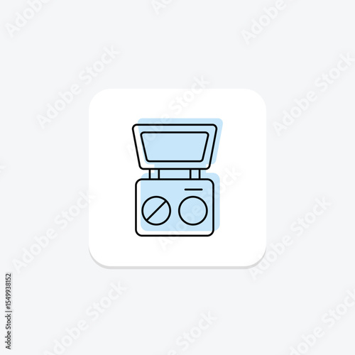Eyeshadow, vector, pixel perfect, illustrator file