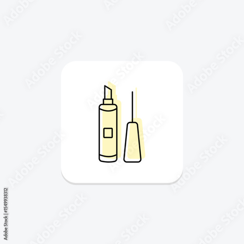 Liquid Eyeliner, vector, pixel perfect, illustrator file