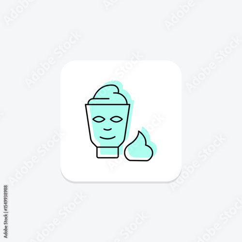 Face Scrub, vector, pixel perfect, illustrator file