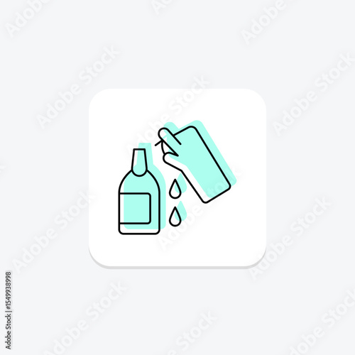 Nail Polish Remover, vector, pixel perfect, illustrator file