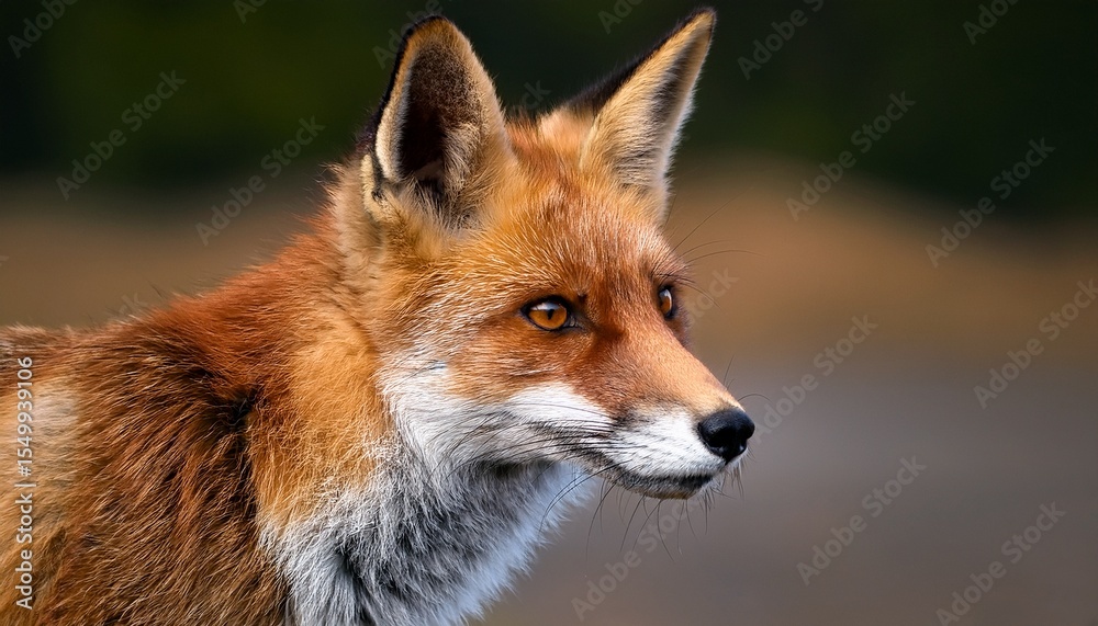 Fototapeta premium red fox vulpes vulpes close up