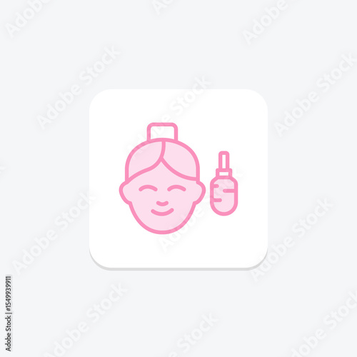 Face Serum, vector, pixel perfect, illustrator file