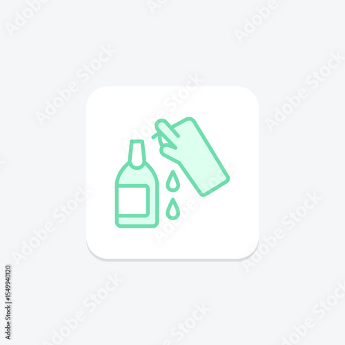 Nail Polish Remover, vector, pixel perfect, illustrator file