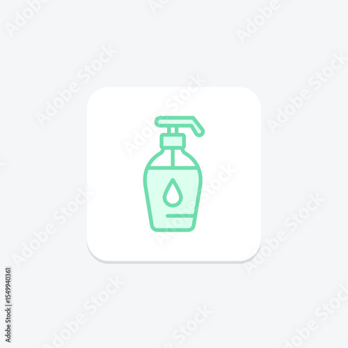 Pump Bottle, vector, pixel perfect, illustrator file