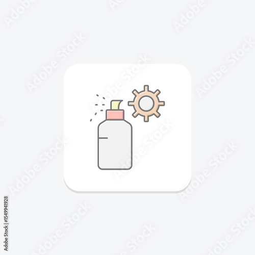 Setting Spray, vector, pixel perfect, illustrator file