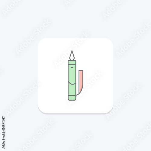 Eyeliner, vector, pixel perfect, illustrator file