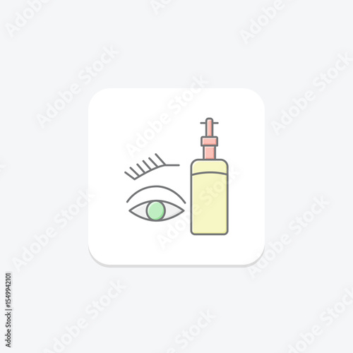 Brow Gel, vector, pixel perfect, illustrator file