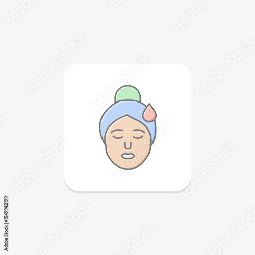 Facial Oil, vector, pixel perfect, illustrator file
