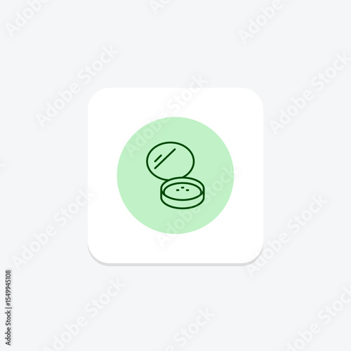 Powder Foundation, vector, pixel perfect, illustrator file