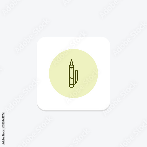 Eyeliner, vector, pixel perfect, illustrator file