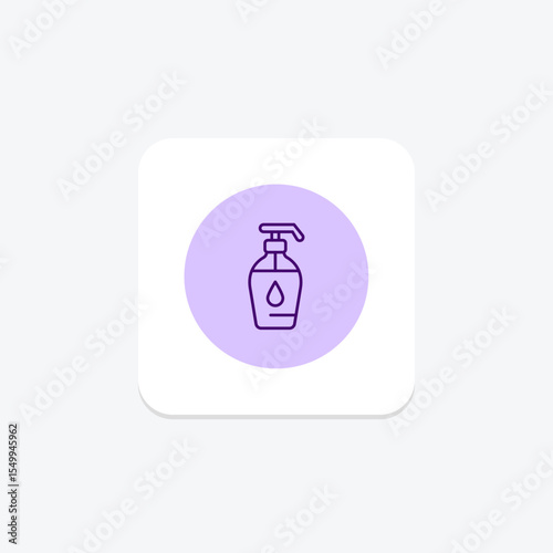 Pump Bottle, vector, pixel perfect, illustrator file