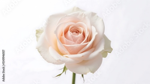 white rose with water droplets