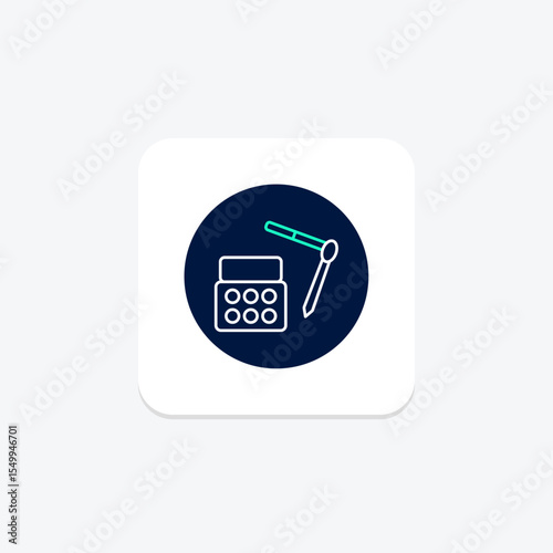 Eyebrow Kit, vector, pixel perfect, illustrator file