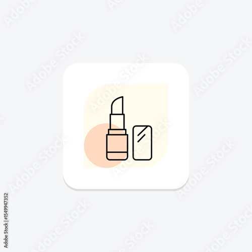 Lipstick, vector, pixel perfect, illustrator file