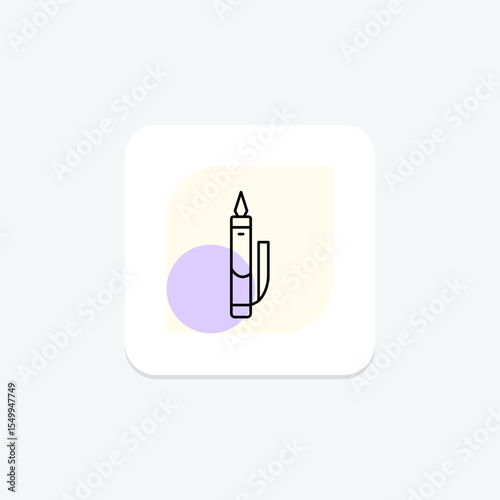 Eyeliner, vector, pixel perfect, illustrator file