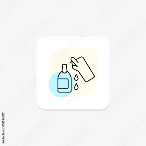 Nail Polish Remover, vector, pixel perfect, illustrator file
