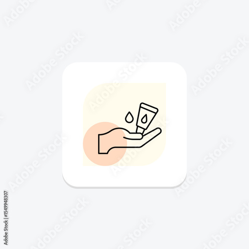 Hand Cream, vector, pixel perfect, illustrator file