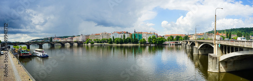 Фотография Moldava river, Prague, Czech Republic