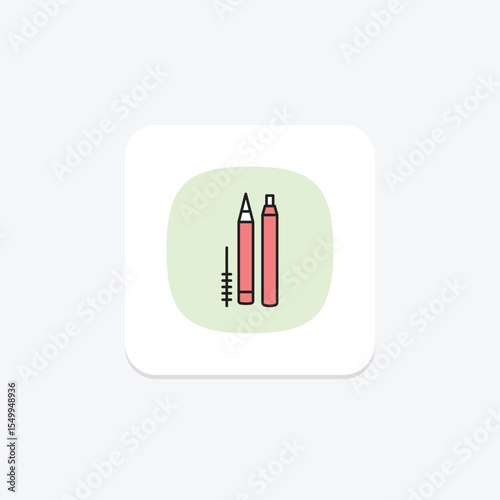 Brow Pencil, vector, pixel perfect, illustrator file